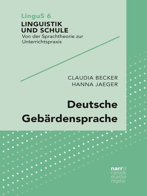 cover image of Deutsche Gebärdensprache
